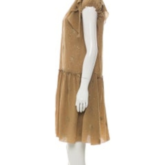 Tomas Maier Silk Heart Burst Dress w/ Tags - Picture 2 of 5